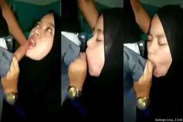 Hijabers Ketagihan Peju Sepong Indo