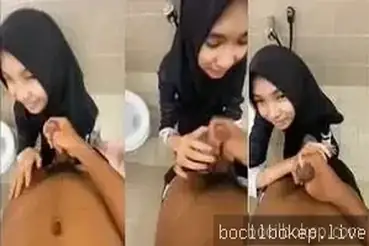 Ngentot diam-diam sama sahabat cantik di toilet